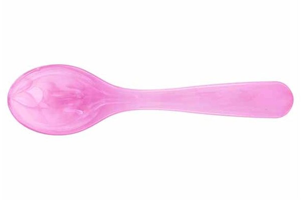Lumispoon Lepel 12cm Lichtpaars Acryl