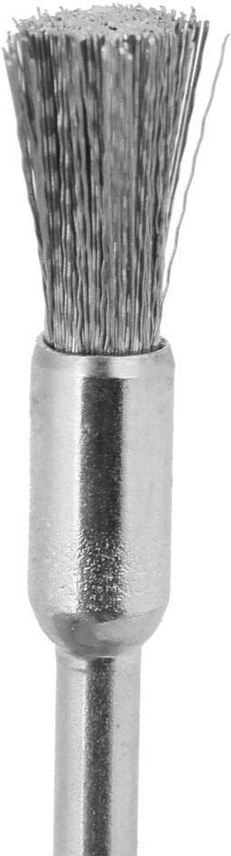 15pcs Brosse en Fil d'Acier Brosse Métallique en Acier Diamètre 3mm Outil de Polissage pour Nettoyage de Surfaces de Métal, de Bois et de Pierre((3*5mm)