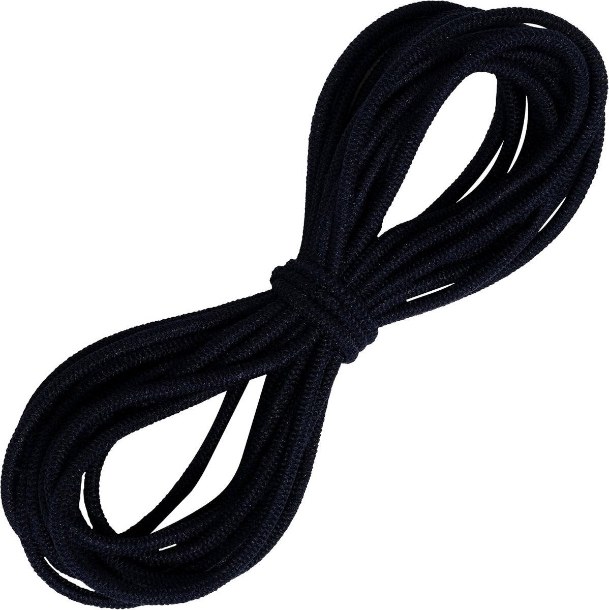 - C67262 - decoratief elastiek rond 5 m - diameter 3 mm - kleur donkerblauw