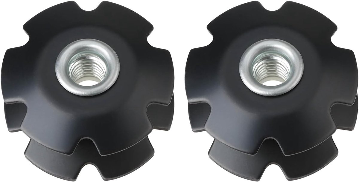 2 Stks Fiets Voorvork Bowl Set Star Noten Fit voor 1 1/4 Inch Diameter Voorvork
