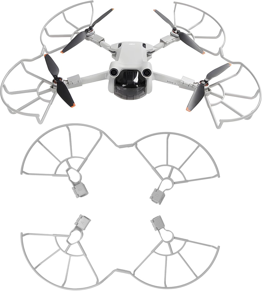 Guard voor DJI Mini 3 Pro/3 Quick Release Prop Blade Guard Professionele DJI Mavic Mini 3 Serie Drone Accessoires – foto 4