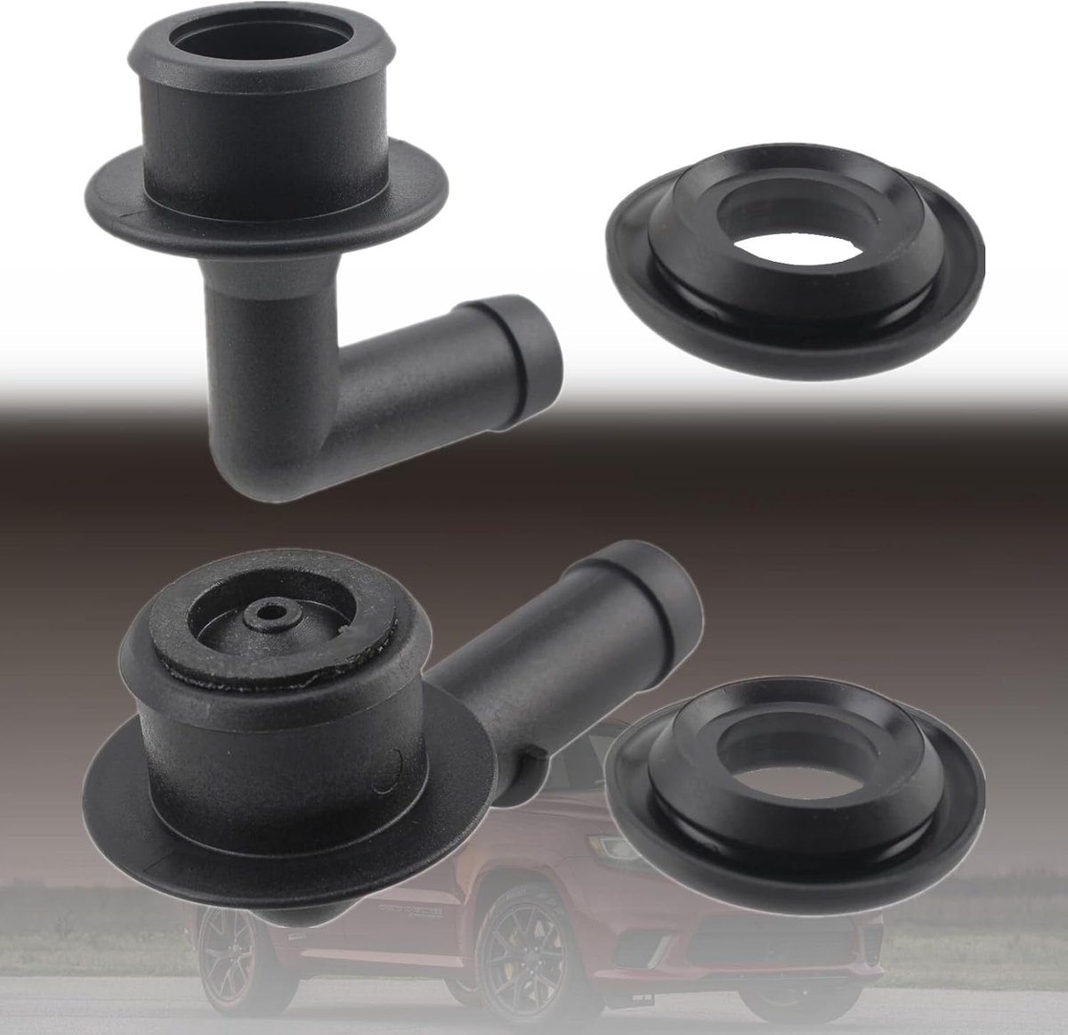 CCV Vent Valve Ellebogen met Grommets Past voor Grand Cherokee 4.0L 2000-2004 voor Wrangler TJ 1997-2006 53013360AA 53030497 2946079