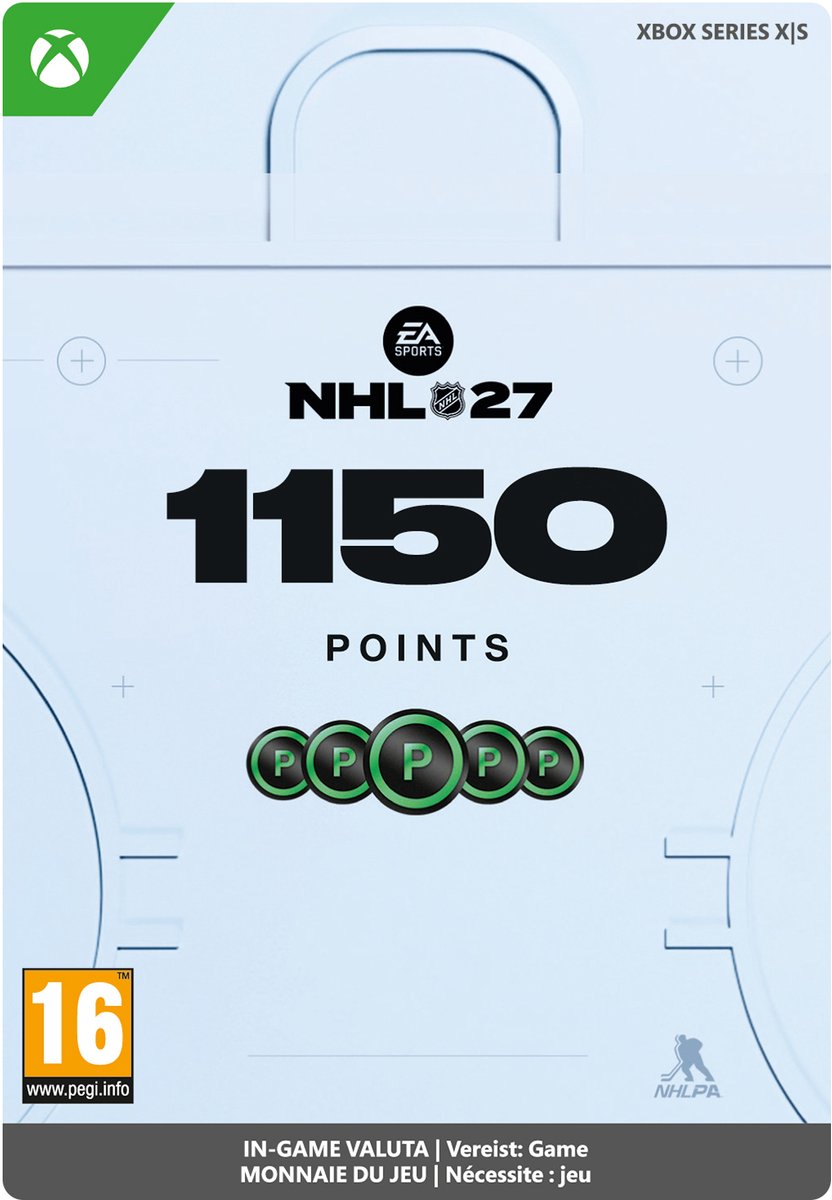 NHL 27 Points - 1150 - Xbox Series X|S - Currency (Niet beschikbaar in België)