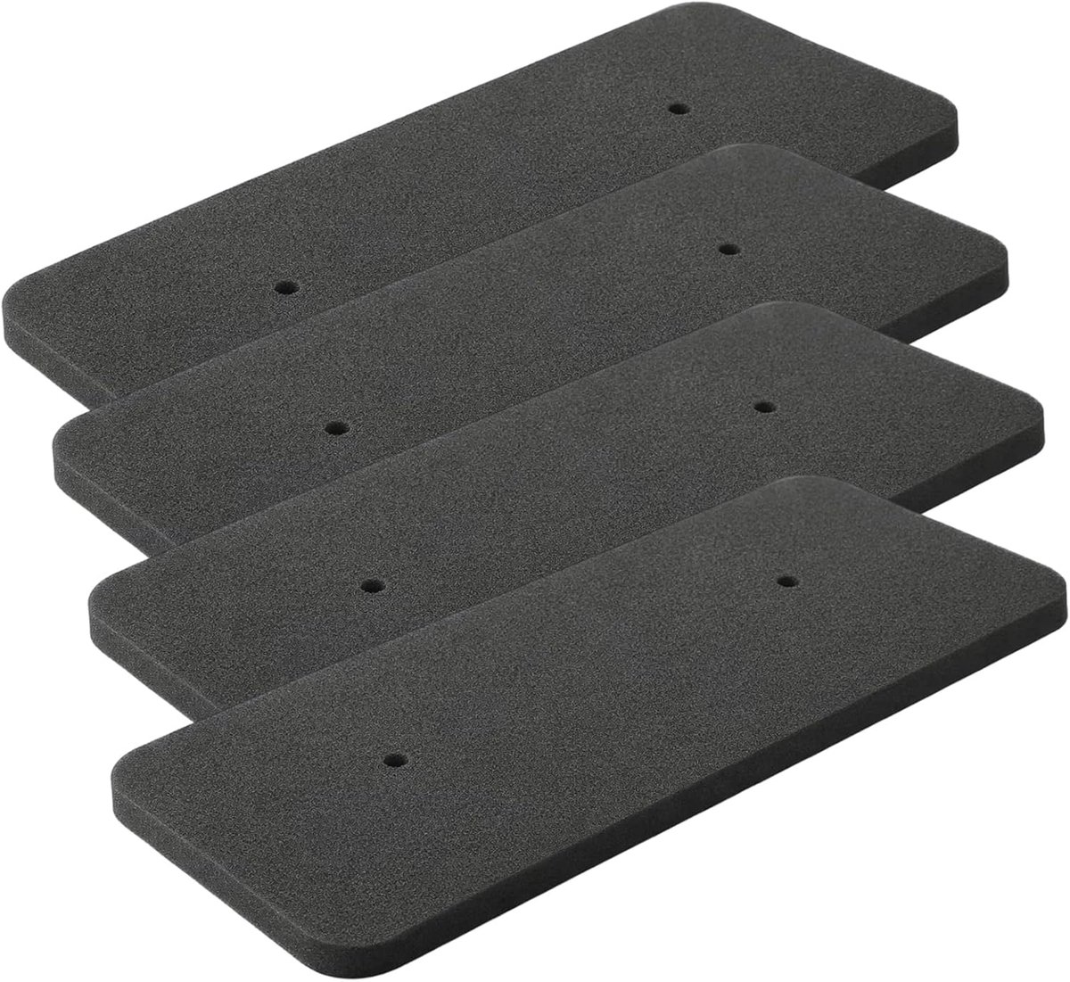 4 stuks, sponsfilter, 275 x 125 x 10 mm, compatibel met warmtepompdrogers, filter voor droger, vervanging van filtermat
