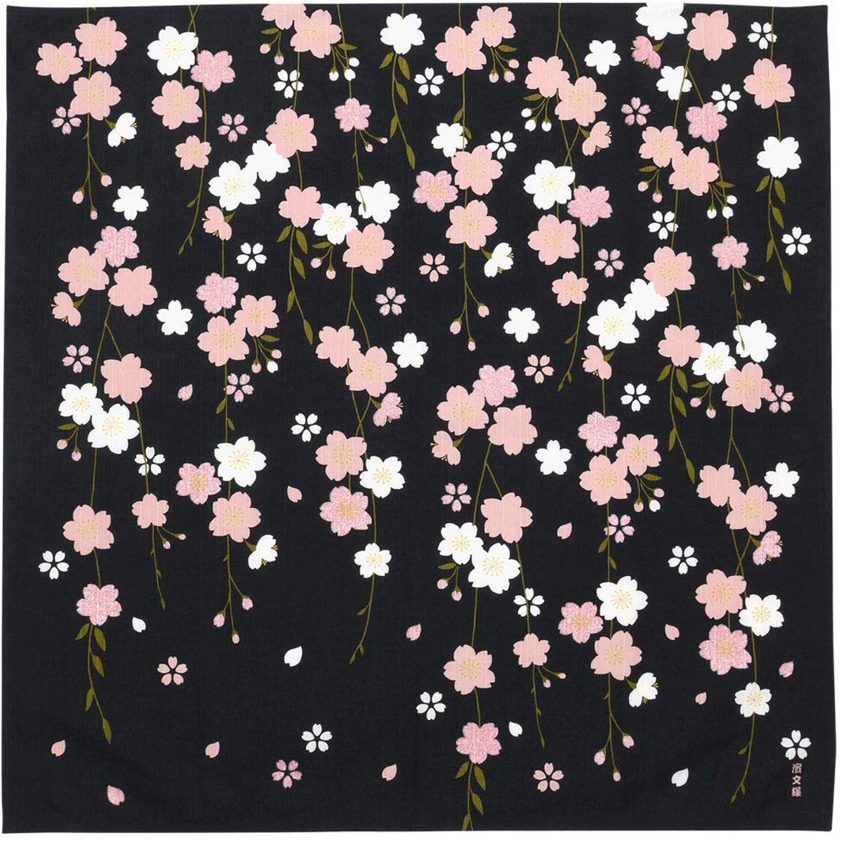 Furoshiki Wrap doek huilen kersenbloesems van de nacht