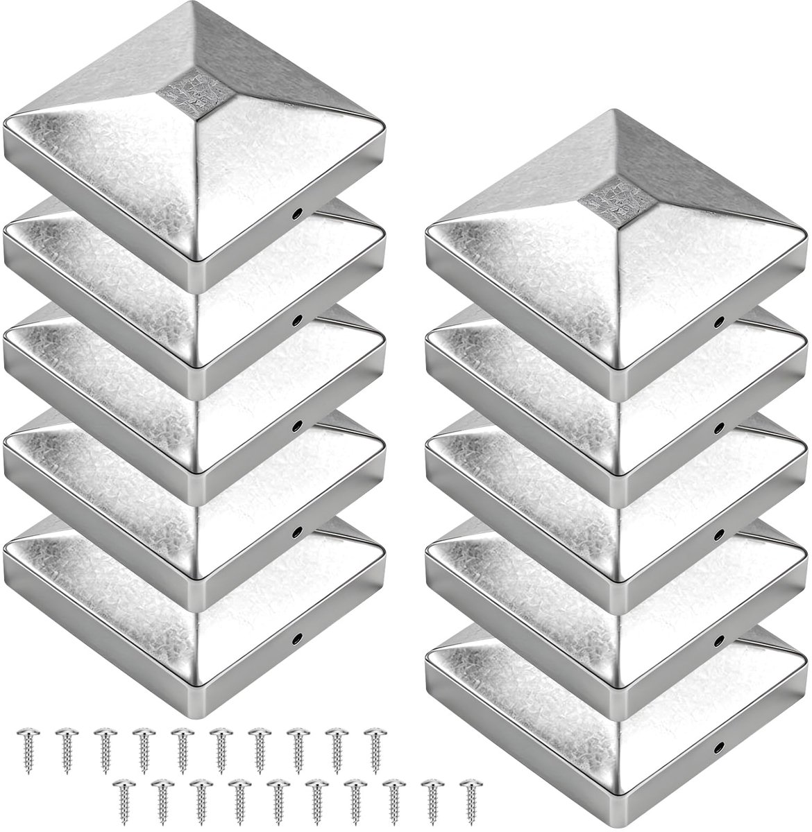 5 stuks snelle verandering 1/4 "zeskantschacht verstelbare verzinkset, 5 stuks gratis vervangbare boren met één zeskantsleutel, houtbewerkingsverzinkboorbits