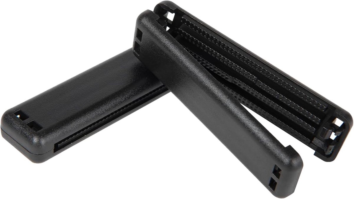 2 stuks veiligheidsgordelclips, gordelhouder auto, veiligheidsgordelstopper, verstelbare riemstopper, comfortabele riemclip voor schouders, nek, voor alle motorvoertuigen, gordelhouder, autohals, voor