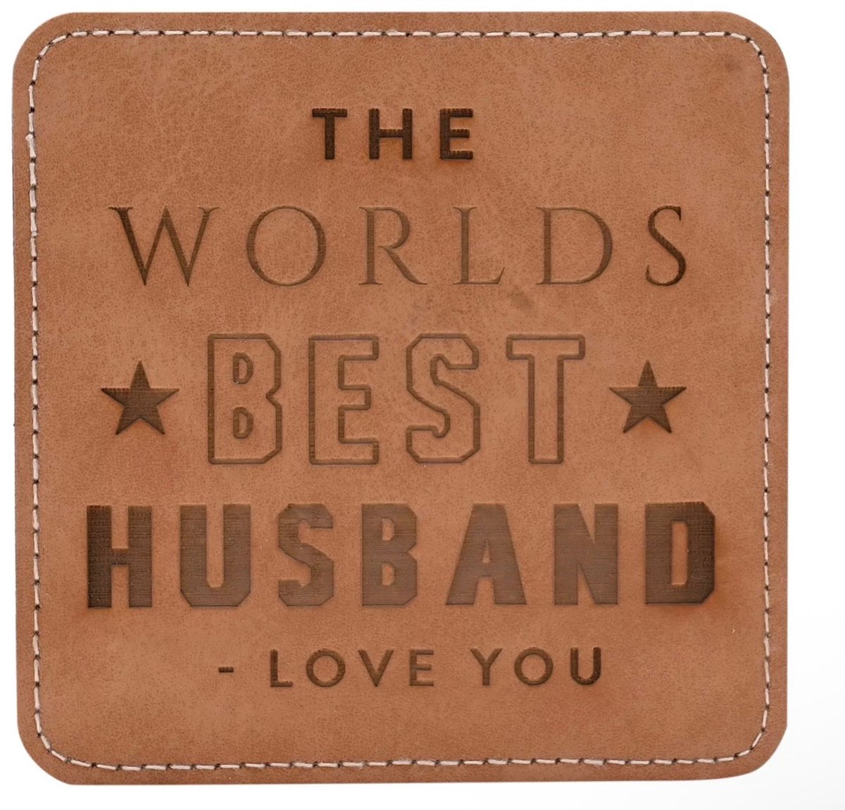 Harvey Makin Tan Onderzetter - The Worlds Best Husband