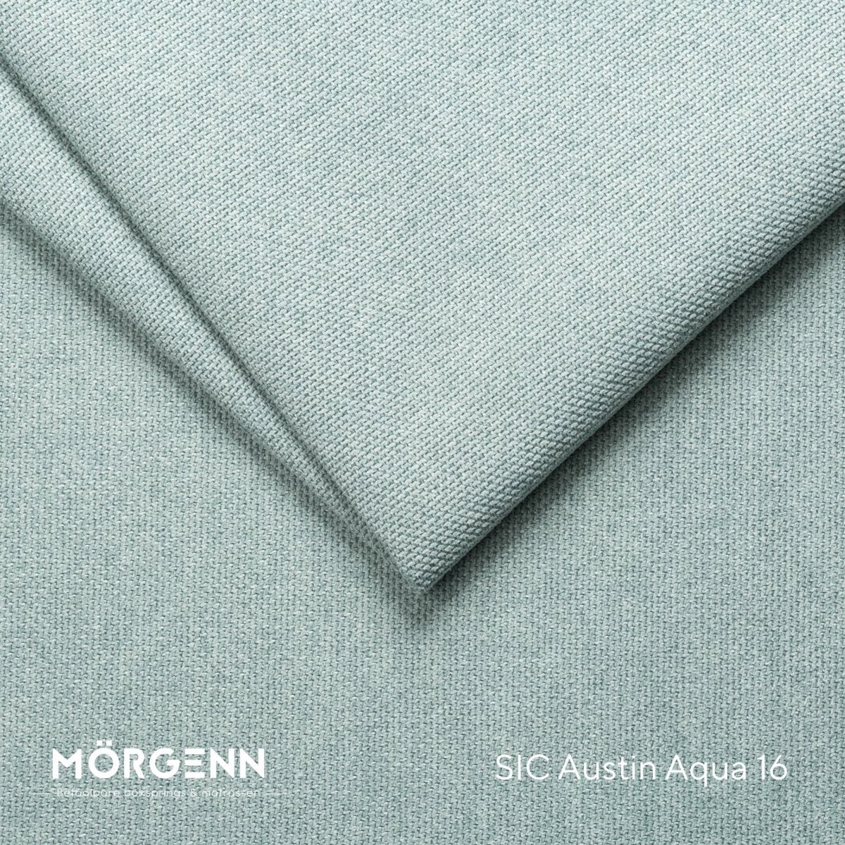 Mörgenn SIC Austin Stofstaal - Meubelstof voor Boxspring en Bed - Aqua 16