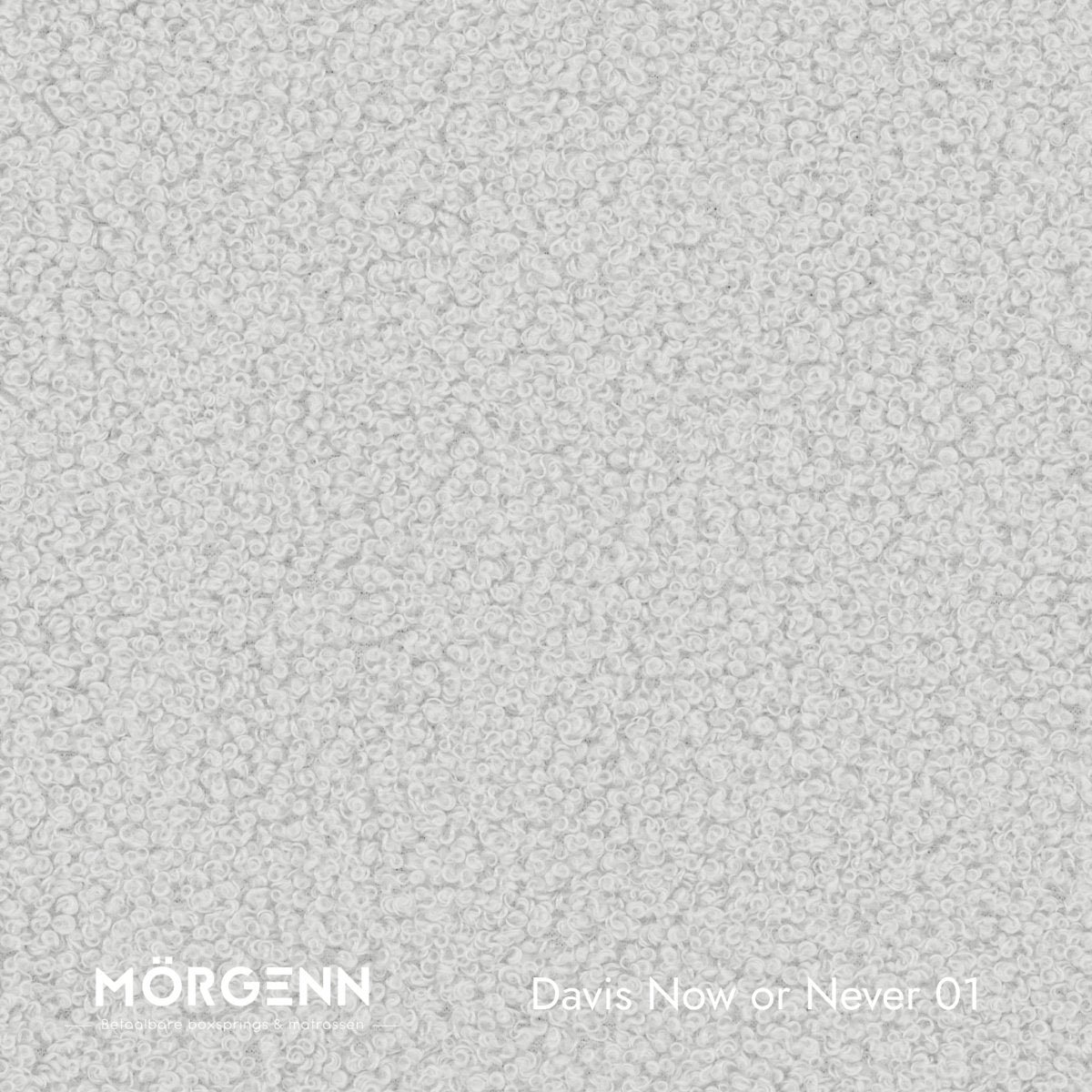 Mörgenn Davis Now or Never Stofstaal - Bouclé Stof voor Boxspring en Bed - 01