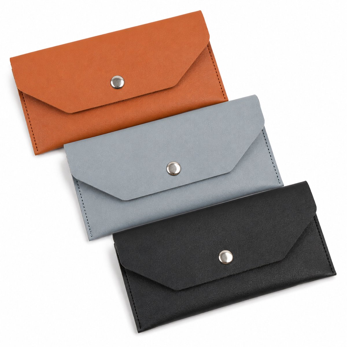 VHV - Geldenveloppen - 3 Stuks - PU-leer - Voor Budgetplanner