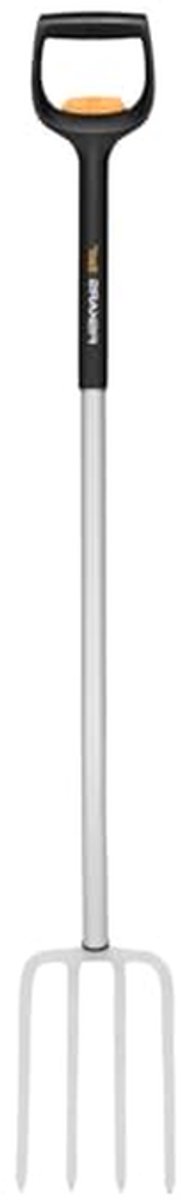 Telescopische Tuinvork - Spitvork Aardvork - Bodem Losmaken - Gehard Boron Staal - 1.10 - 1.30 m - Zwart/Zilver