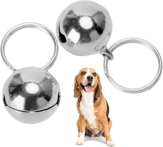 2 stuks Roest Anti-verloren Koperen Bells Extra Luid Paar Kat & Hond Messing Draagbare Bells Kraag Charm Bells voor Besparen Vogels & Wildlife — afbeelding 4