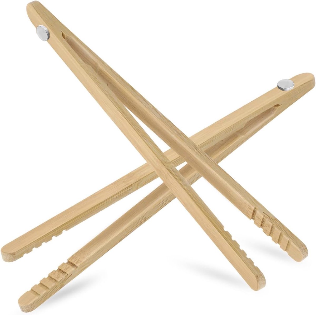 toasttang, magnetische toasttang met antislip design, magnetisch klassiek houten pincet voor kinderen, tang voor toast, fruit, brood en komkommers