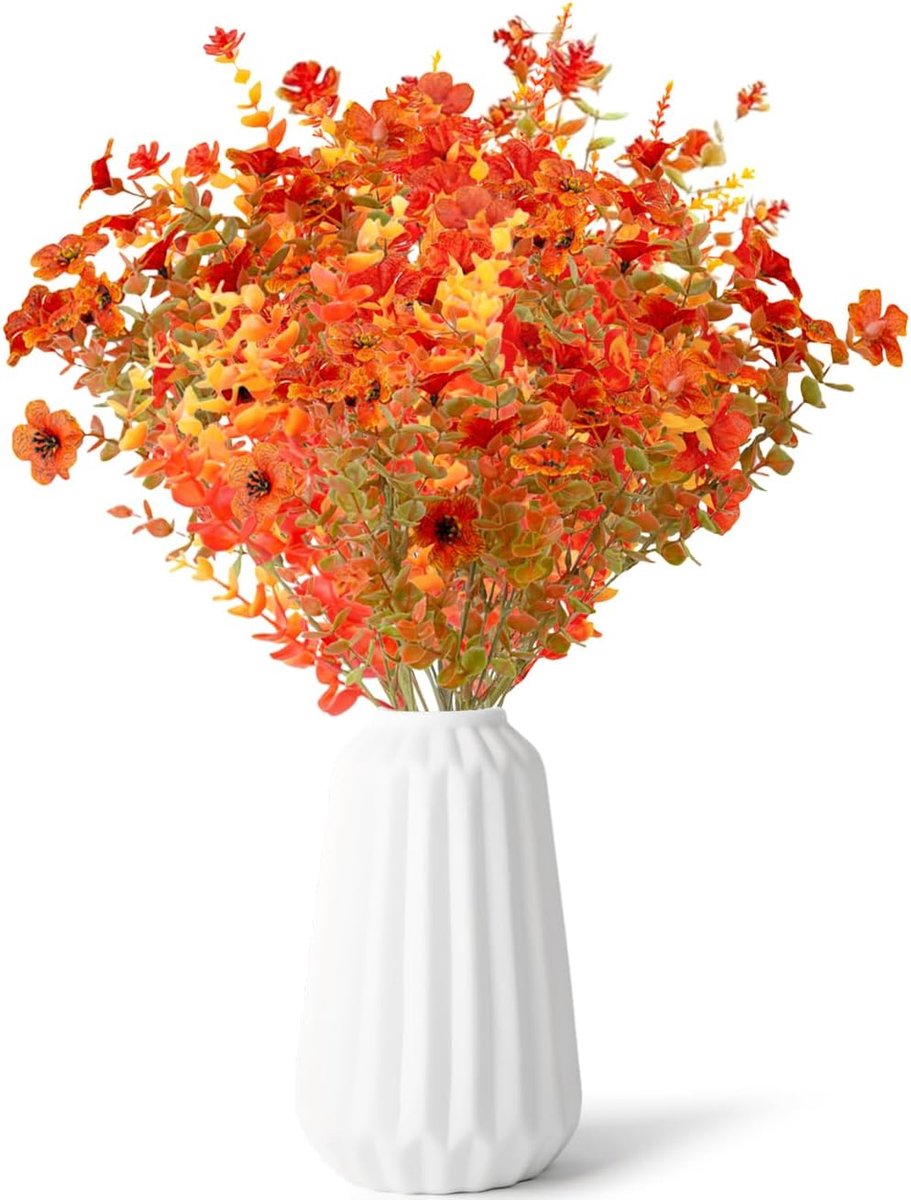 Kunstherfstbloemen, 10 bundels kunstherfstbloemen, herfstdecoratie, kunstboeket, kunstbloemen voor huis, Thanksgiving