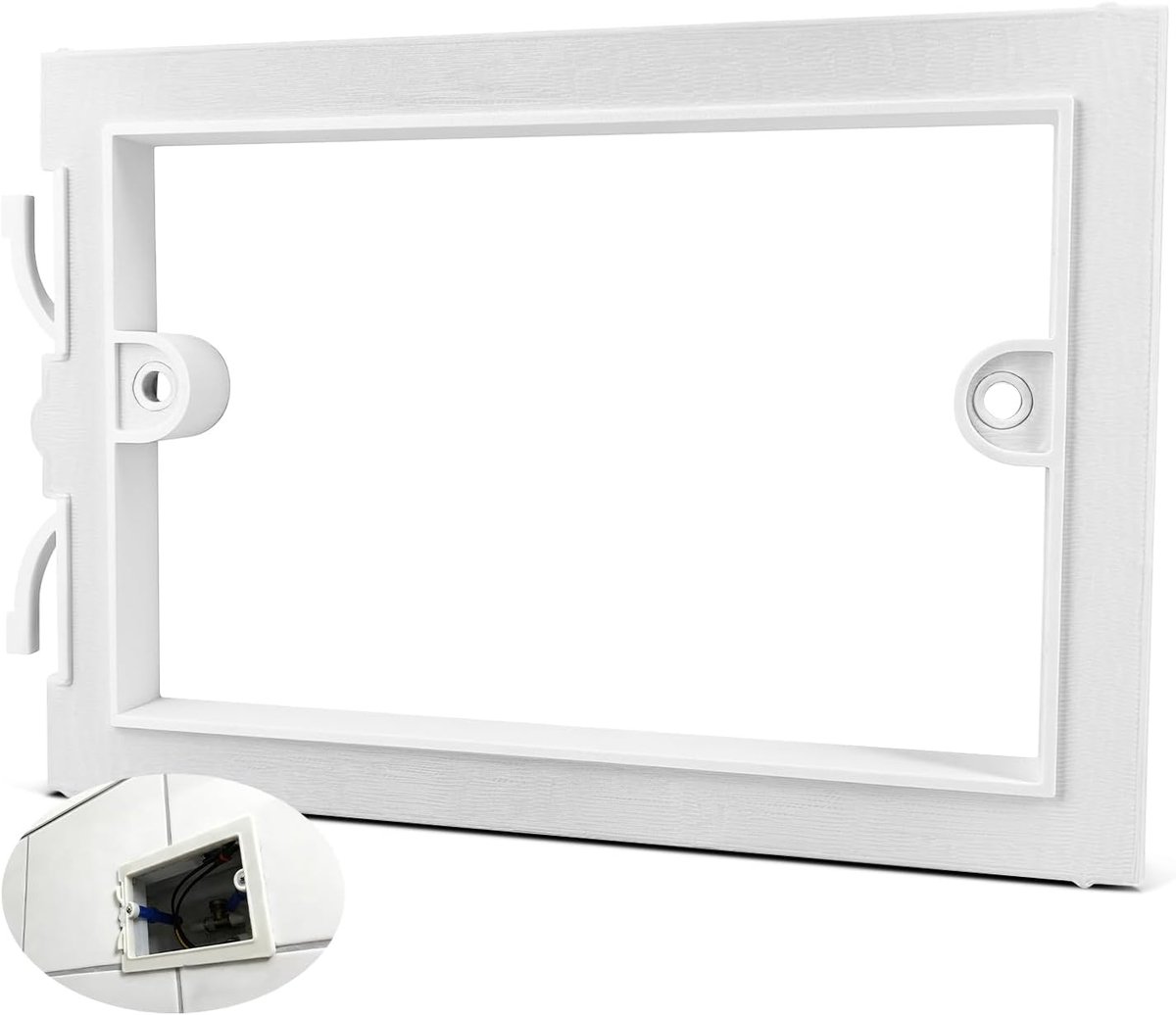 frame reserveonderdelen voor Vigour Sanit spoelreservoir - voor Vigour Redonda 983.02/1, voor Sanit S700 02.991.00 bedieningsplaat, WC spoelreservoir drukknop reserveonderdelen, eenvoudig te