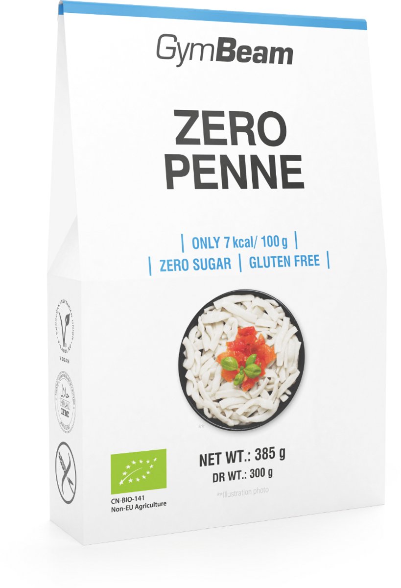 GymBeam BIO ZERO Penne 385 g