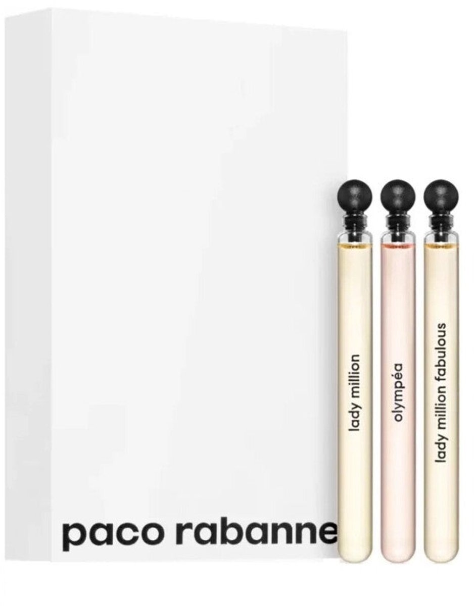 Paco Rabanne Eau De Parfum Discovery Gift Set For Her 3 x 4ml