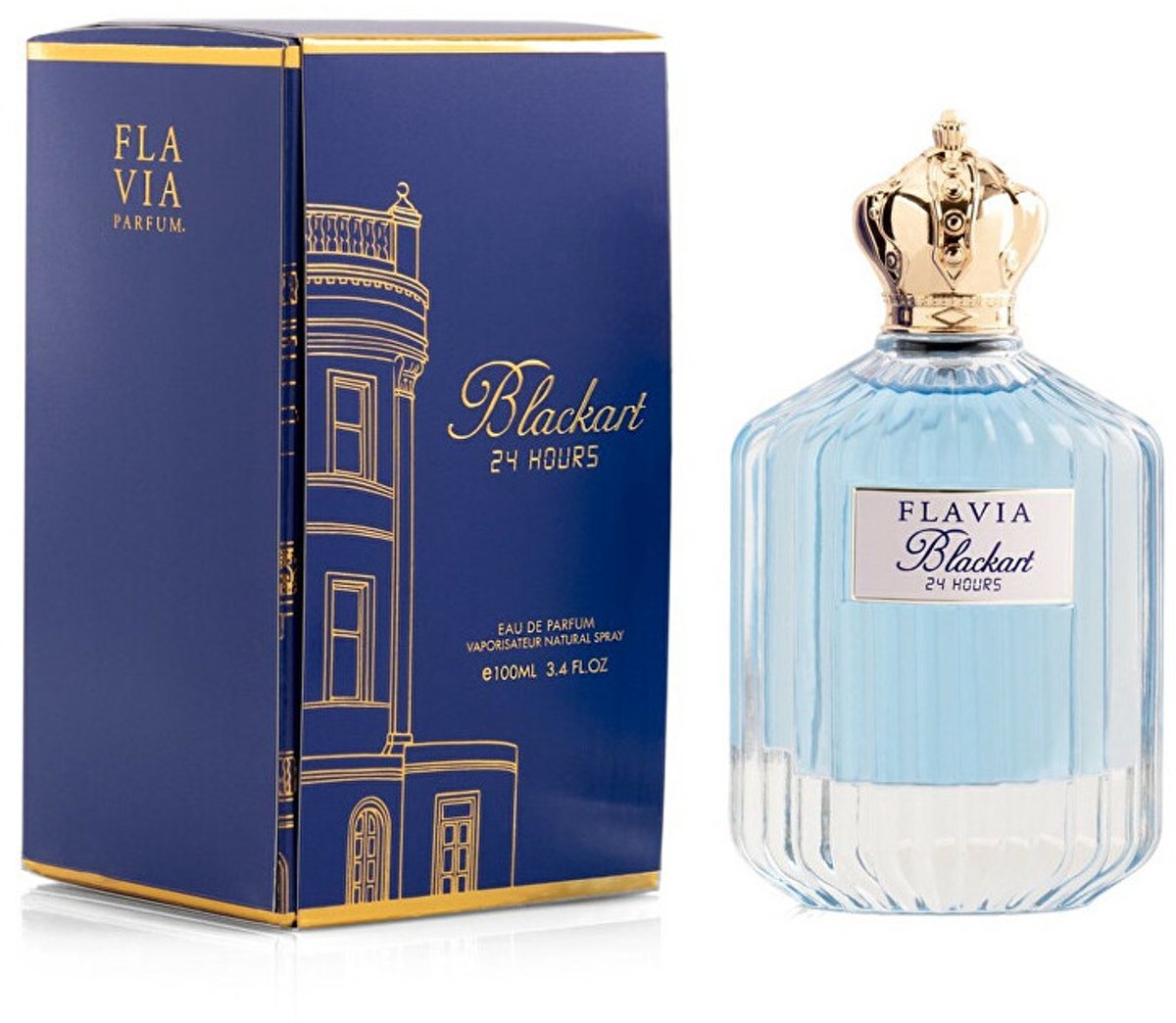 Flavia Blackart 24 Hours Eau De Parfum - 100ml