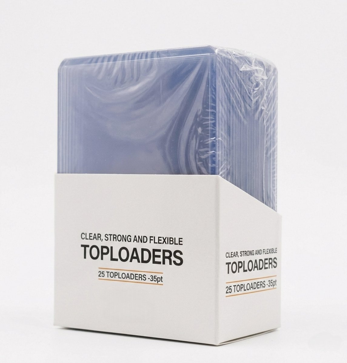 Toploader 3x4 Regular - Deck Protectors voor kaarten - 50 stuks - 2 x 25 pack