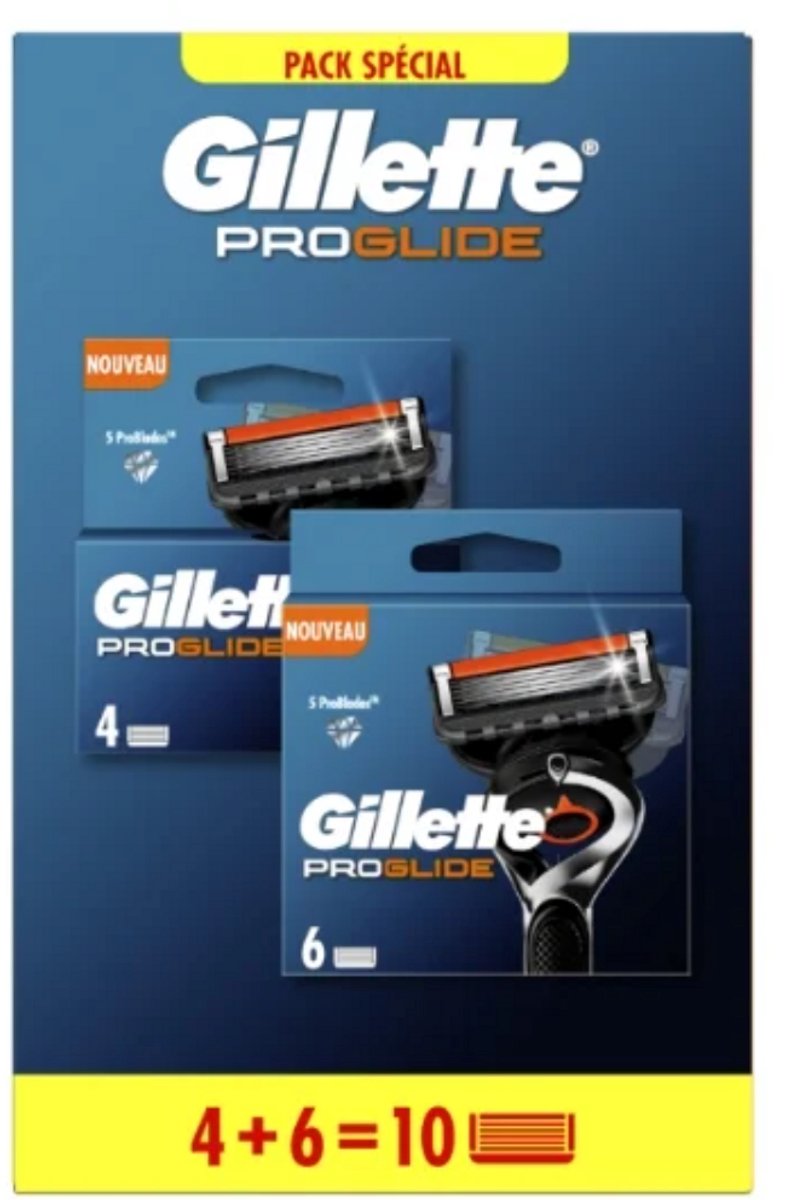 Gillette Scheermesjes ProGlide 10 stuks