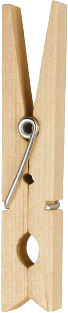 MSV Houten Wasknijpers – Set Wasknijper Hout 7 cm – Praktische Knijpers voor Alle Soorten Wasgoed
