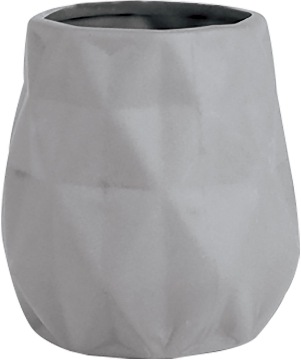 MSV Tandenborstelhouder LOUXOR – Tumbler Badkamer voor Tandenborstel en Tandpasta – 8,5 x 8,5 x 11 cm