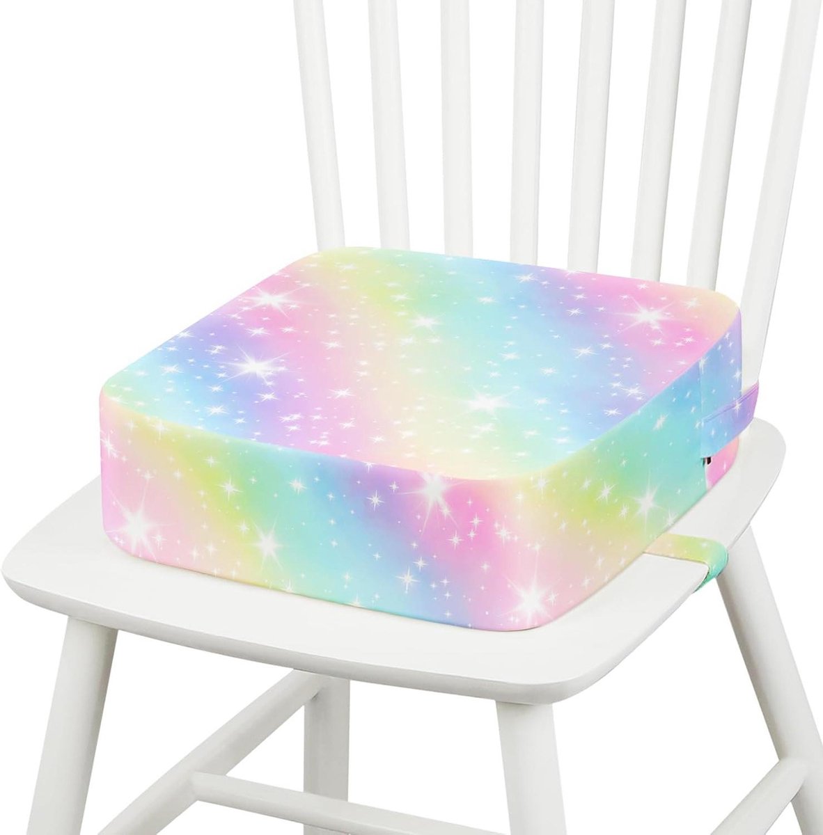 Kinderstoelverhoger - Stoelverhoger kind - Aan tafel eten - Antislip bodem - 10 cm dik - Ster