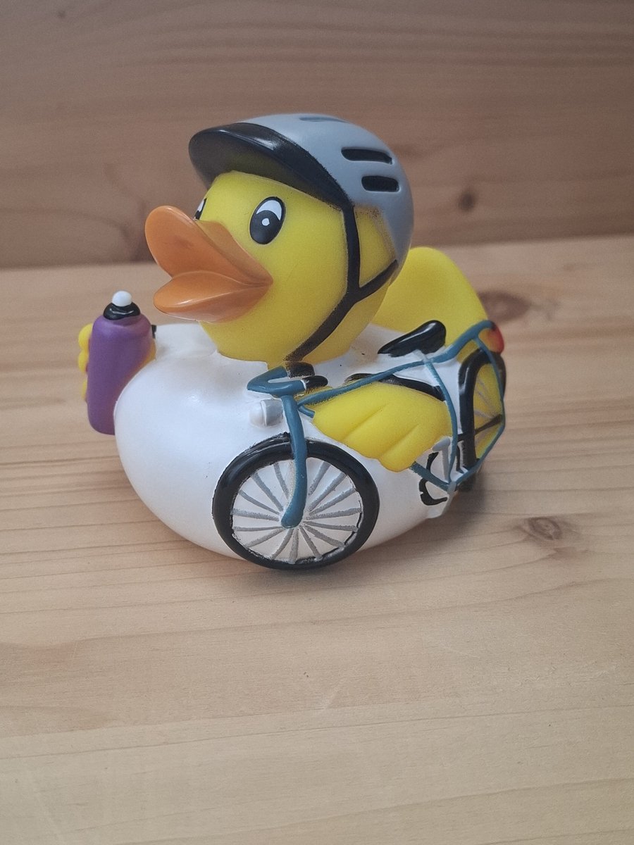 Badeendje fietser - badeendje