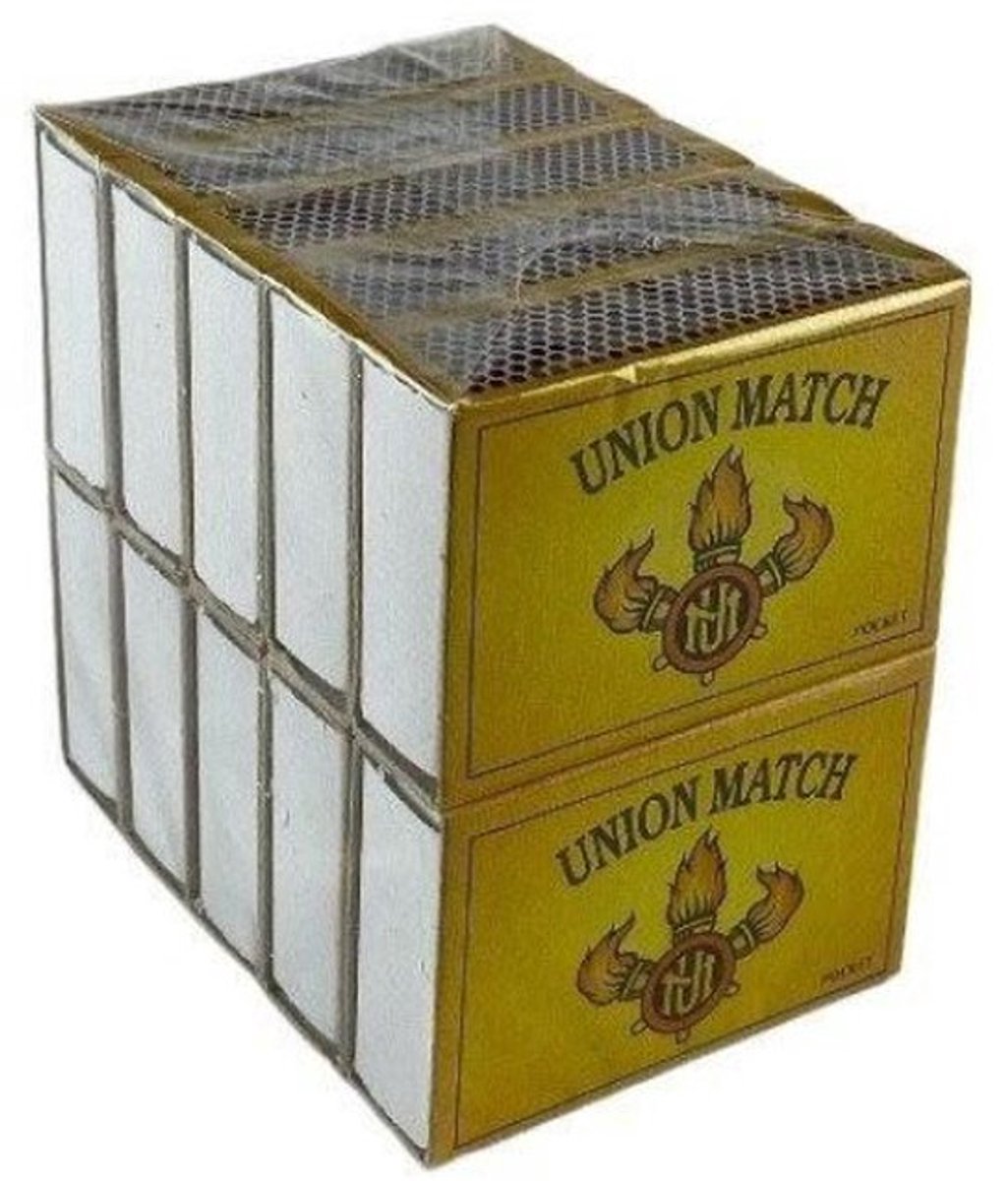 LUCIFERS POCKET KLEIN (5 CM) SET 10 UNION MATCH LS 100 (50)