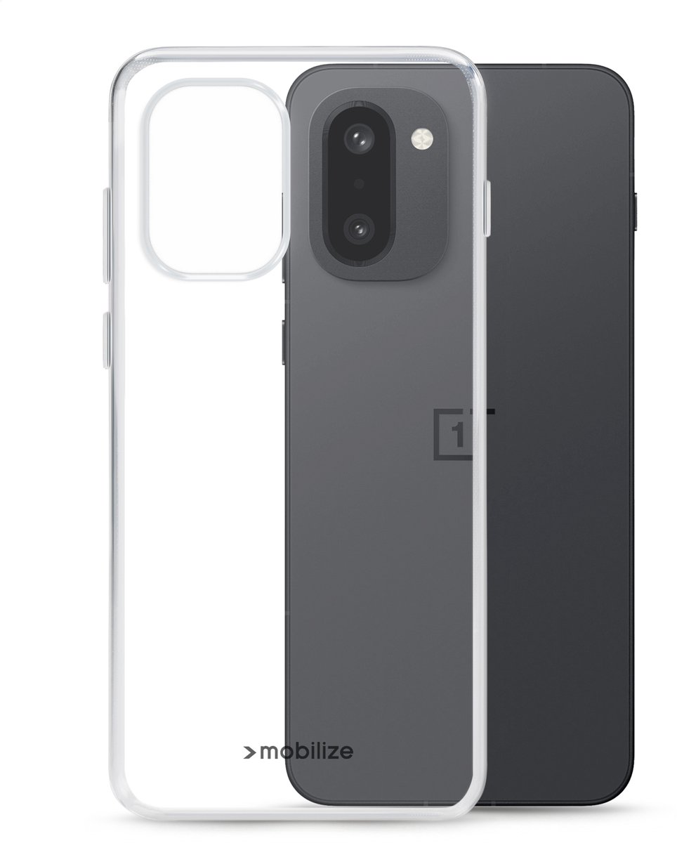Mobilize Gelly Case - Geschikt voor OnePlus 15R - Clear