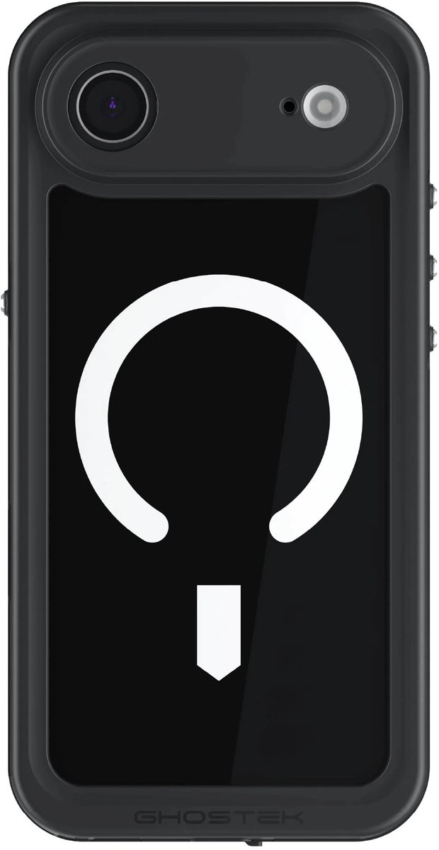 Ghostek Nautical Slim Waterproof - Magsafe Compatible - Case - Geschikt voor Apple iPhone Air - Black