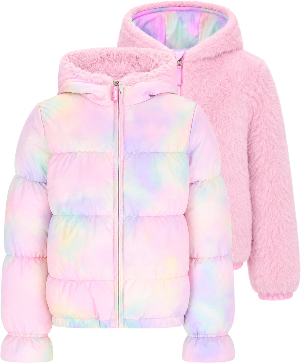 B.Nosy Y608-5214 Jas meisjes roze - Maat 146-152