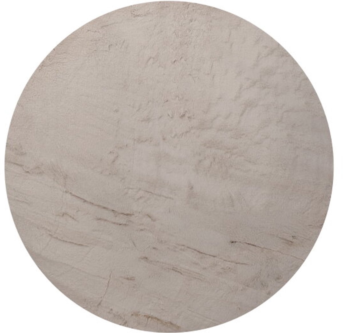 MUST Living vloerkleed Lodge rond small - Ø160 cm - Taupe
