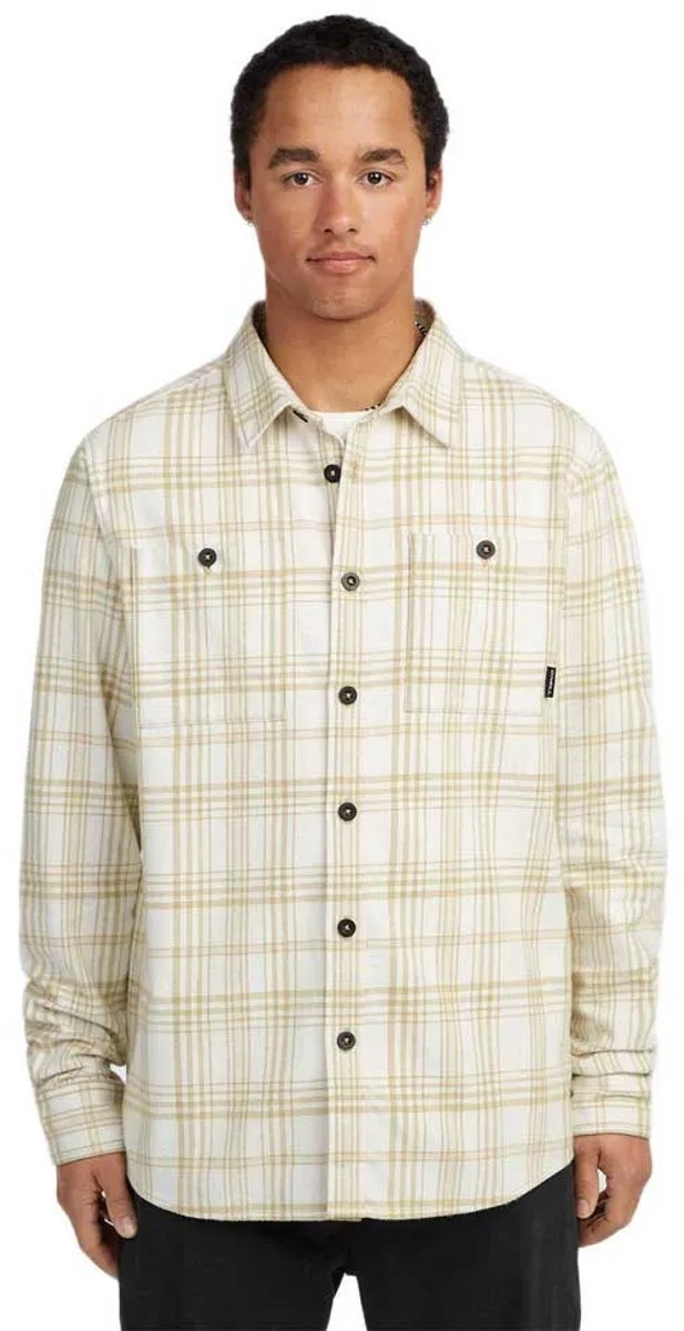 O´neill Must-have Flannel Overhemd Met Lange Mouwen XL Man Beige