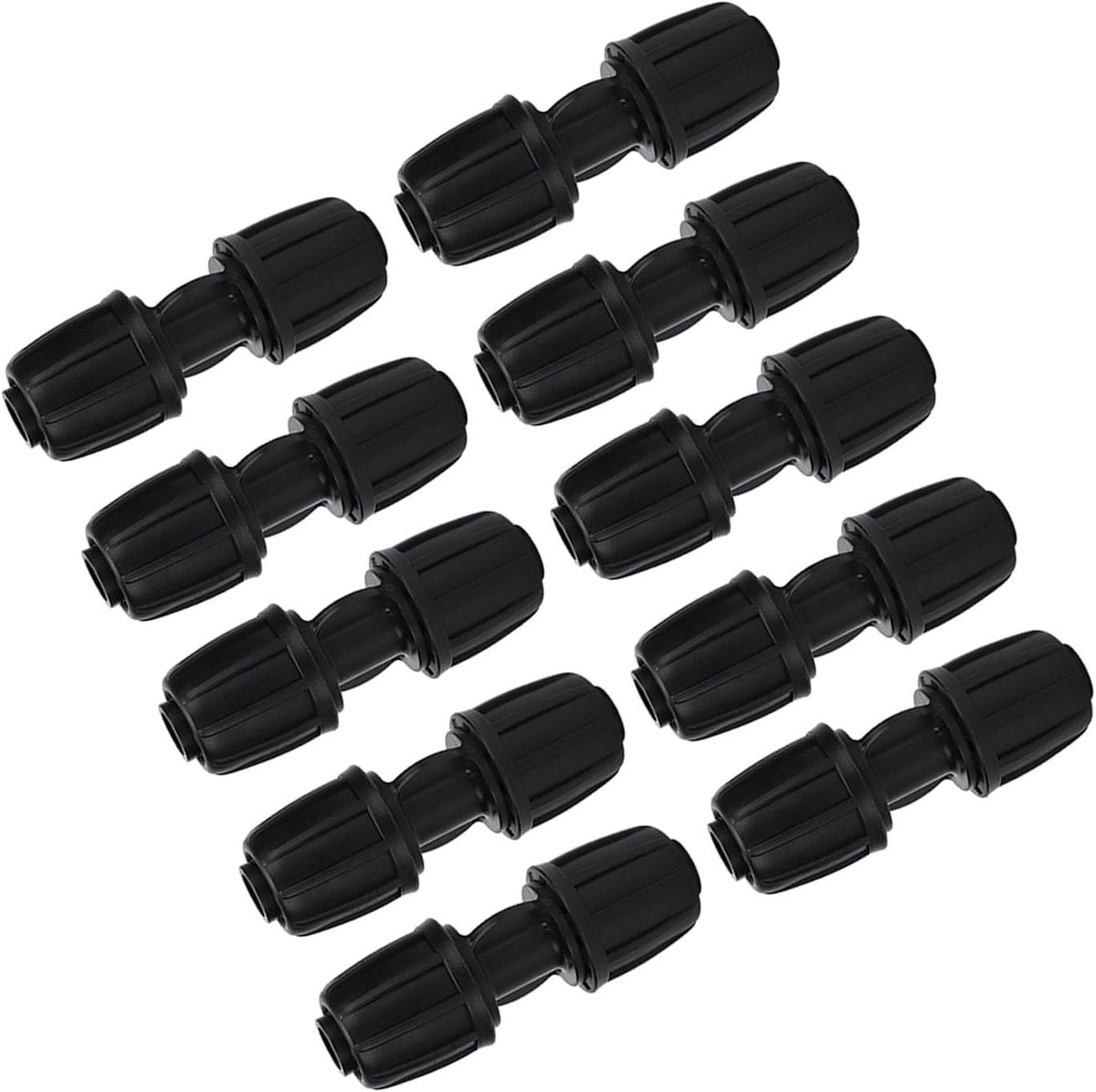 10 Stuks Rechte Water Connector Druppelirrigatie Fitting voor 16mm PE Slang, Ideaal voor Tuinbouw & Tuin Irrigatie