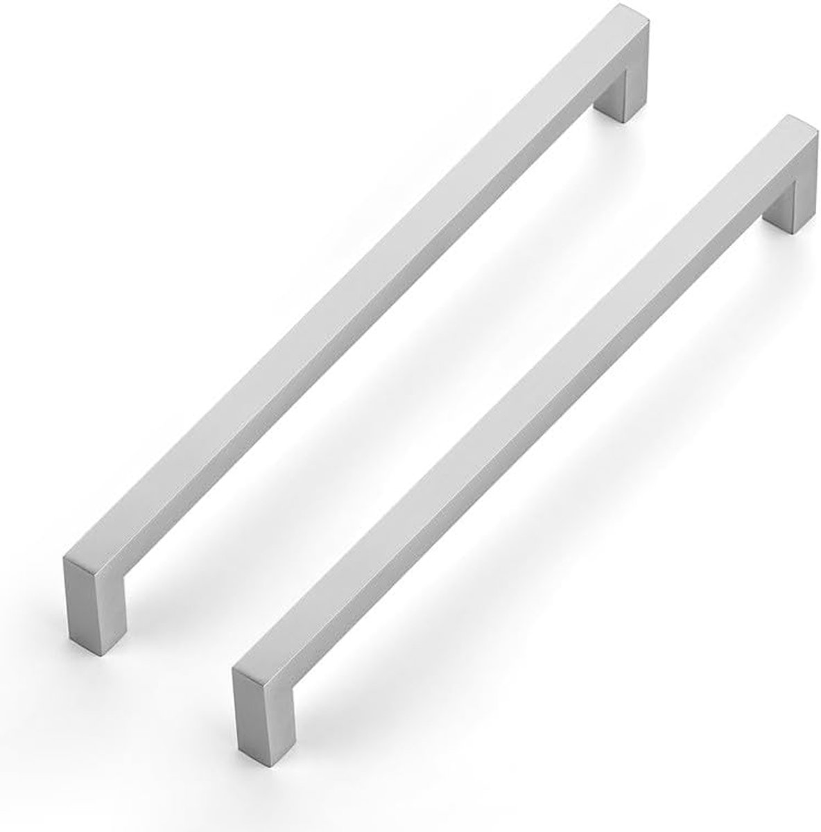 10 stuks 256 mm kastgrepen, zilveren meubelgrepen, ronde greep voor keukenkasten, roestvrij staal, deurgrepen voor keukens