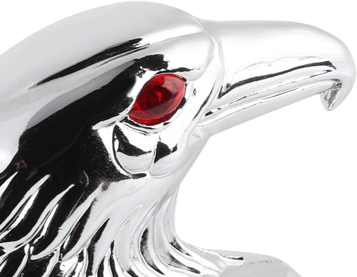 Eagle Spatbord Decor, Motorfiets Ornament, Gouden Afwerking voor Scooter Decor Batterij Auto Motorfiets