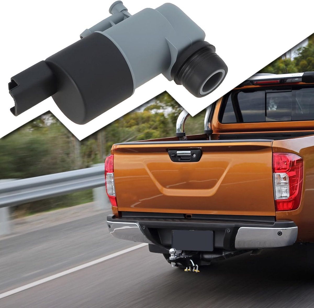 1 ST Voorruit Ruitensproeierpomp Vervanging Deel 28920-EB300 28920EB300 Ruitensproeierklep Compatibel met Nissan Navara D22 D40