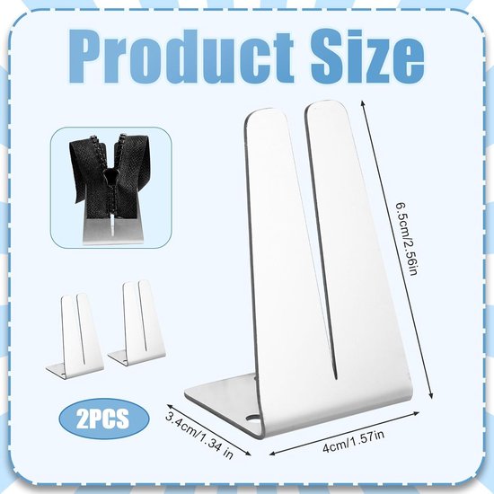 Zipper Jig Tool 2pcs - RVS Zipper Jig Slider - V-groef ontwerp - Eenvoudig in gebruik - ShopVlot — afbeelding 5
