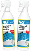 HG schimmel reiniger schuimspray - 2 Stuks !
