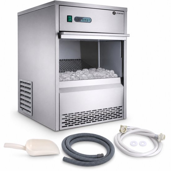 ZORRO IJsmachine ZEB 25 ECO - 25 kg/24u - Professionele ijsblokjesmaker - Inclusief accessoires van ZORRO — afbeelding 5