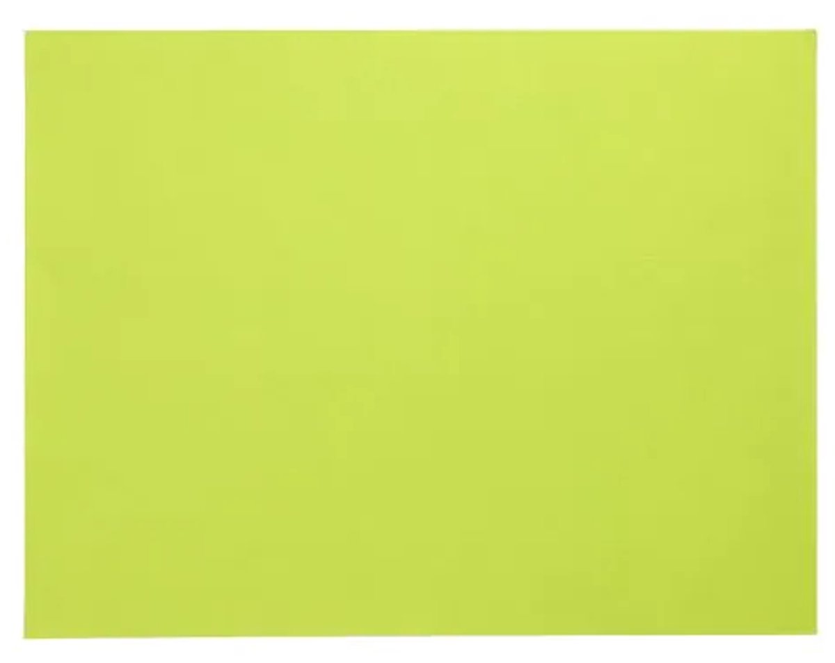 Placemats, papier 30 cm x 40 cm lime (100 stuks)