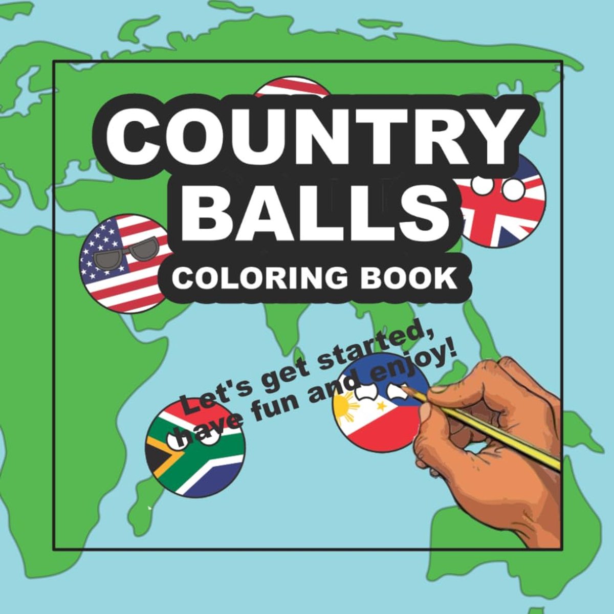 Balls: Coloring Book