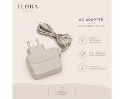 FLØRA Living Nintendo 3DS Oplader – 120 cm – Geschikt voor DSi, New 2DS XL & New 3DS XL – Compacte Game Console Lader – Universeel Oplaadkabel