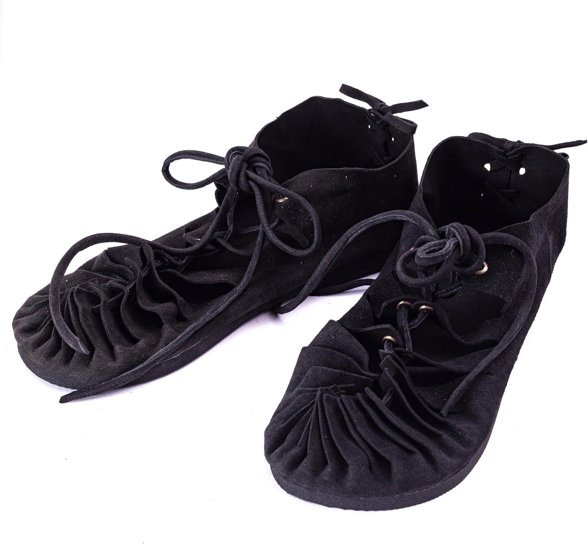 sandalen, vetersandalen, middeleeuwse bandschoenen, leer, sandalen, Vikingschoenen, dames, zomer, hippie, strand, uniseks, vakantie