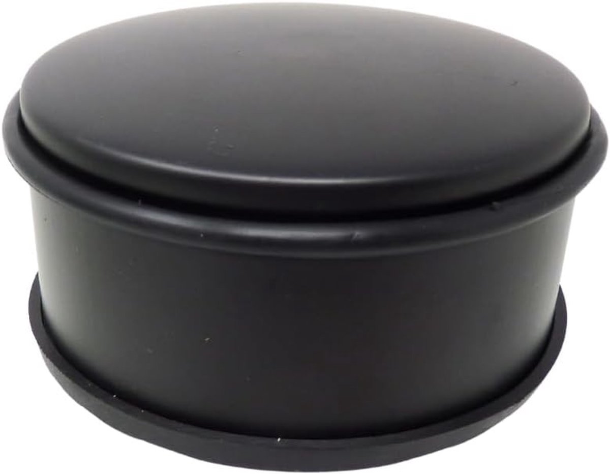 Deurstopper - Zwart - Ø 11 cm - Robuuste en Elegante Bescherming - Voor Woon- en Zakelijke Omgevingen