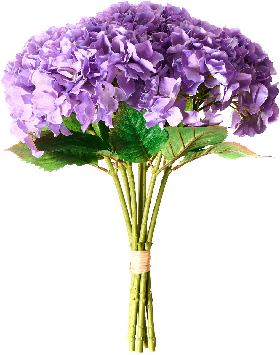 PERNES - Kunstbloemenboeket - Violet - Polyester