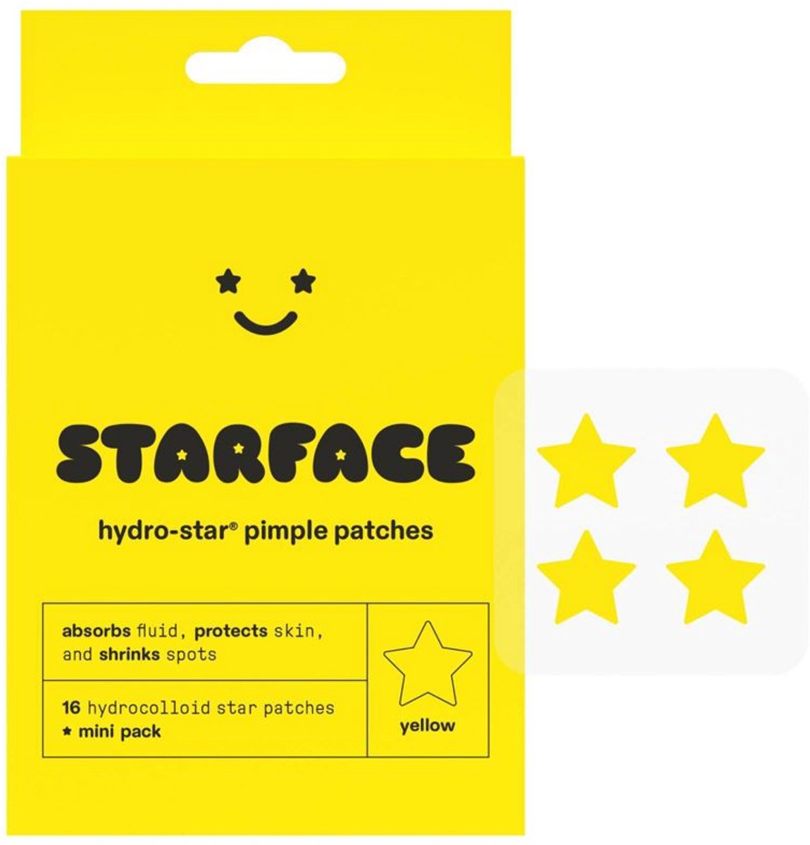 Starface Hydro-Star Pimple Patches - 32 stuks in Navulbare Gele Compact