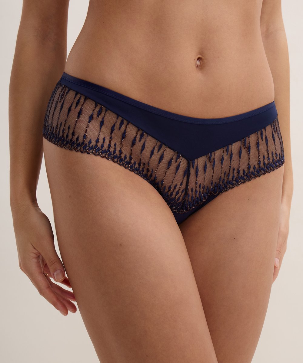 Aubade Voodoo Kiss Shorty 3D70 Blue Moon - maat 40